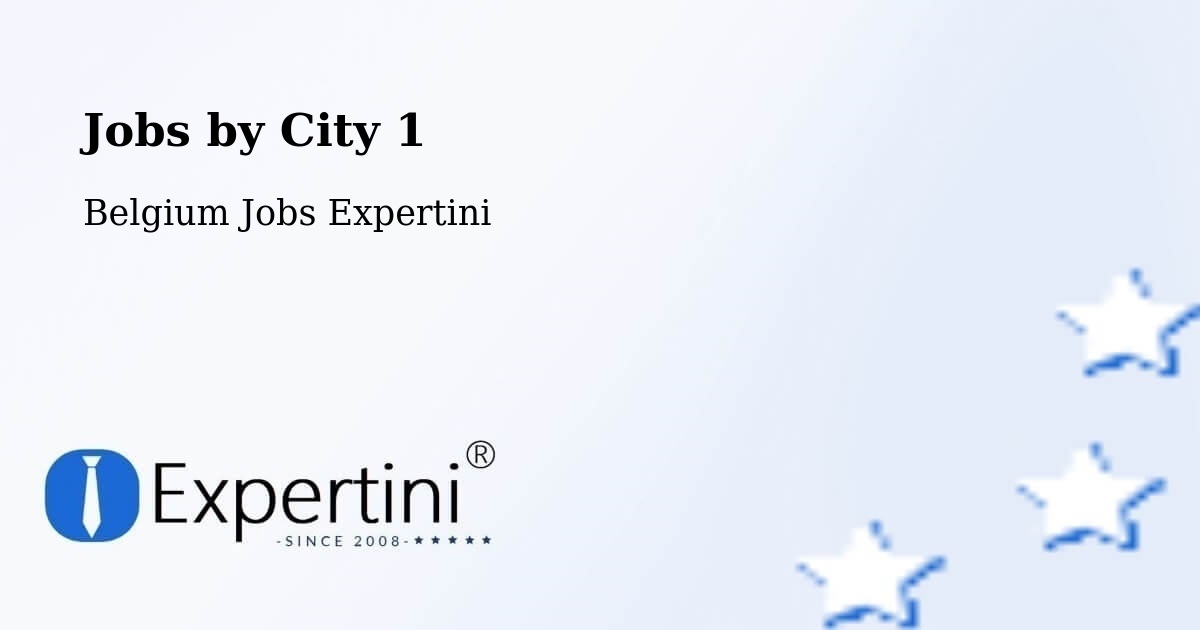 City Jobs in Belgium - Expertini